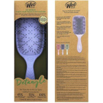 Go Green Thick Hair Paddle Detangler - hair brush Purple