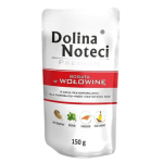 Dolina Noteci Premium rikas veiseliha - m&auml;rg koera toit - 150g