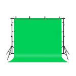 Puluz 2x3m Fototausta paigalduskomplekt/Stand + 3 Fototaust PKT5205
