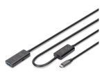 Digitus aktiivne USB 3.2 Gen1 pikenduskaabel DA-73111 USB-C kuni USB-A
