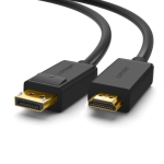Ugreen 10203 videokaablid adapter 3 m DisplayPort HDMI must