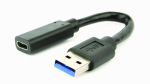 I/O adapter USB3 kuni USB-C/A-USB3-AMCF-01 GEMBIRD