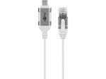 Goobay 74392 USB 3.1 t&uuml;&uuml;p A kuni RJ45 15 m valge