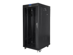 Lanberg Ruumikaapp 19" vaba seisev 27U/600x800 (tasapakk) klausuugiga, LCD FF01-6827-12BL Must