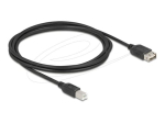 Delock USB kaabel 2m must
