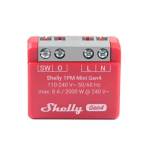 Shelly 1PM Mini Gen4 Nutikodu Seade 2-Pack