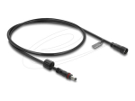 Delock DC Power Jack 5.5mm x 2.1mm Mees-Naine Laienduskabel - Must