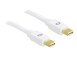 Delock DisplayPort kaabel 50cm valge
