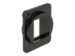 Delock Keystone Mounting 1 Port for D-type Black