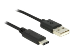 Delock USB-kaabel 50cm must
