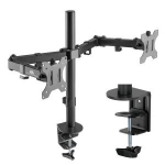 Maclean MC-884 monitori hoidja/stand 32'' must t&ouml;&ouml;lauale