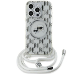 Karl Lagerfeld KLHMP15LHCKCKLCT tagakaas Apple iPhone 15 Pro jaoks