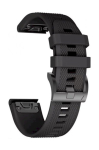 Tech-Protect Smooth Kellarihm Garmin Fenix 5/6/6 Pro jaoks 22mm / must