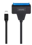 SAVO AK-69 Adapter USB-C 3.1 Gen 1 (M) - SATA (F) 2.5'' kettadele