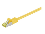 goobay CAT 7 SFTP, PiMF 50cm Paika kaabel Kollane