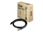 Club 3D CAC-1121 Mini DisplayPort kuni DisplayPort 1.4 pikenduskaabel 1m must