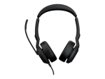 Jabra Evolve2 50 UC stereo juhtmega k&otilde;rvaklapid must