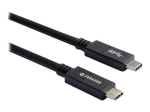 Prokord USB Type-C kaabel 25cm must