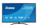 iiyama ProLite X4373UHSU-B2 43" 4K (3840 x 2160) HDMI DisplayPort Monitor 60Hz