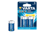 Varta High Energy C-t&uuml;&uuml;pi standardpatareid 7800mAh 2 tk