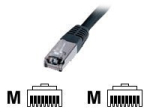 DIGITUS Premium CAT 5e varustatud kaabel vasekattega (SFTP 3m patch-kaabel must)