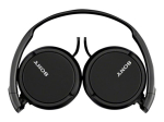 Sony MDR ZX110 juhtmega k&otilde;rvaklapid Must