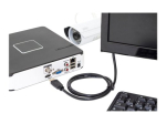 DIGITUS HDMI kaabel koos Ethernetiga 2m must