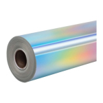 HTVRONT holograafiline isekleepuv kile, 30.5 cm x 90 cm (h&otilde;bedane)