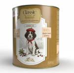 SYTA MICHA Classic Junior Rabbit Wet Dog Food with Beetroot and Raspberries, 800g