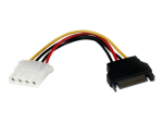 StarTech.com SATA to LP4 Power Kabel Adapter - 15cm