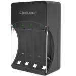 Qoltec 50653 Ni-MH R03/AAA R6/AA akulaadija