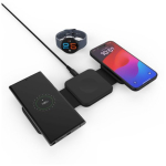 Fikseeritud Traadita Kootav Laadija 3in1 Flex Samsung FIXFLE-SA-BK Must