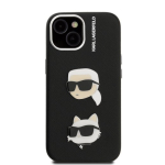 Karl Lagerfeld korrugitud PU K&CH peade &uuml;mbris Apple iPhone 15 jaoks