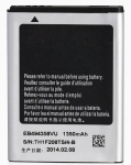 Samsung Replacement EB494358VU Battery Samsung S5660 Gio S5670 Fit S5830 Ace Li-Ion 1350mAh (NO LOGO)