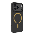 Taktikaline MagForce Hyperstealth 2.0 &uuml;mbris iPhone 17 Pro jaoks / must/kollane