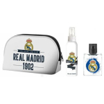 Real Madrid D&aacute;rkov&aacute; sada EDT 50 ml, tělov&yacute; sprej 100 ml a kosmetick&aacute; ta&scaron;ka 50ml