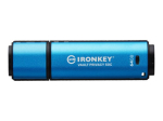 Kingston IronKey Vault Privacy 50C 64GB USB-C 3.2 Gen 1 Sinine