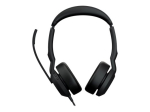 Jabra Evolve2 50 UC stereo juhtmega k&otilde;rvaklapid must