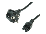 Bachmann Power IEC 60320 C5 to CEE 7/7 Kaabel Must