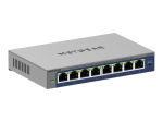 NETGEAR Plus GS108Ev4 8-Portiline Gigabit Ethernet L&uuml;liti