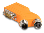 DeLOCK Serial Splitter Orange