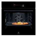 Electrolux LOB9S3SZ 72 L sisseehitatud ahi, h&otilde;bedane ja must
