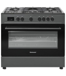 Ravanson KWGE-K90 Cheff Modern Black gaasi- ja elektripliit (must)
