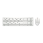 Dell Pro Wireless klaviatuur ja hiir - KM5221W - USA rahvusvaheline (QWERTY) - Valge