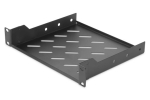 Digitus 1U fikseeritud riiul DN-10-TRAY-2-B Ideaalne koostisosade hoidmiseks, mis ei sobi 254 mm (10') sobivaks. Slim disain, mis v&otilde;tab kohta 1 hei
