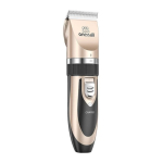 Oneisall P2 Lemmiklooma trimmer / masin + K&auml;&auml;rid + Kamm Komplekt (Kuldne)
