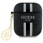 Guess GUA2P4RPSK 4G Printed Stripes Charm AirPods 1/2 &uuml;mbris / must