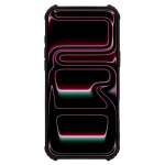 Tactical Quantum Stealth kaitsekate Apple iPhone 17 Pro Max/18 Pro Max jaoks / L&auml;bipaistev/Must