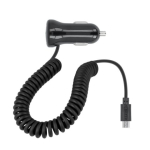 Forever M-01 Autolaadija koos micro USB kaabli ja LED indikaatoriga / 1,5m Must