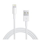 Mocco Lightning USB andme- ja laadimiskaabel 1m Valge